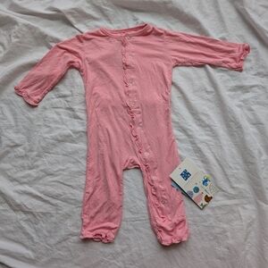 Kickee Pants Snap Romper w/ Ruffles 6-9